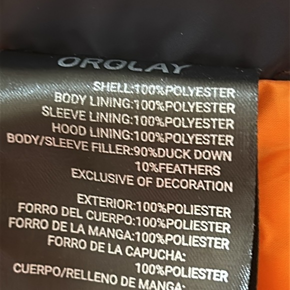 Orolay Thickened Oversized Goose Down Jacket Size S - Picture 8 of 14